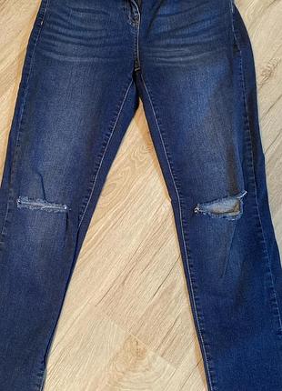 Джинси темно сині next розмір 36/8 relaxed skinny