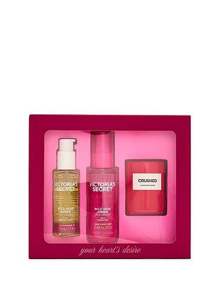 Подарочный набор wild rose amber victoria’s secret