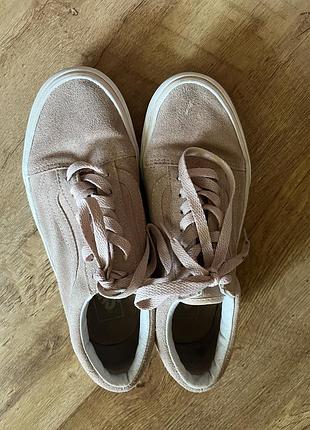 Кеди vans рожеві на платформі стан 10/10 38 розмір 24см 2000грн