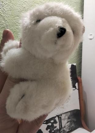 Вінтажний ведмідь ларс на прищепці (little polar bear), оригінал hans de beer