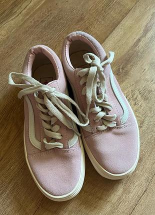 Кеди vans рожеві стан 10/10 37розмір 23,5см 1000грн