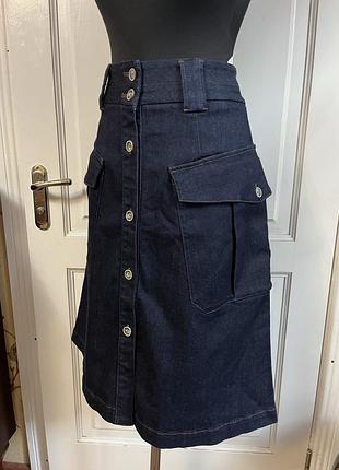 Джинсова спідниця massimo dutti 2