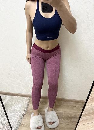 Лосіни жіночі myprotein бордові