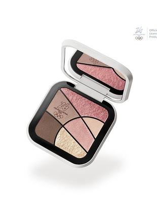 Палетка тіней для век kiko milano cortina 2026 glamour multi-finish eyeshadow palette