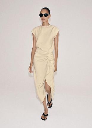 Жіноча міді сукня zara