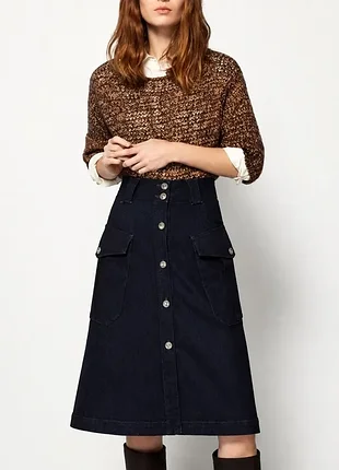 Джинсова спідниця massimo dutti