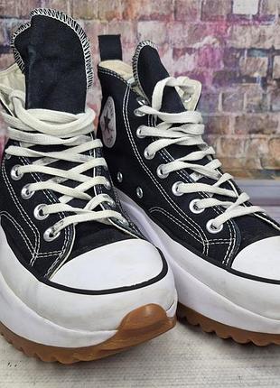 Высокие converse run star hike canvas platfor 2
