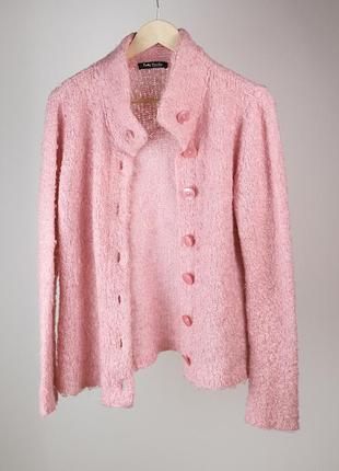 Рожевий букльований кардиган betty barclay collection, eu 40