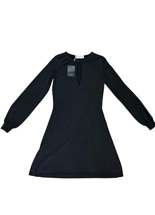 Чорна міні сукня yves saint laurent