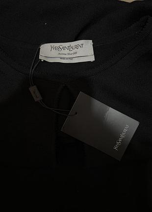Чорна міні сукня yves saint laurent 3