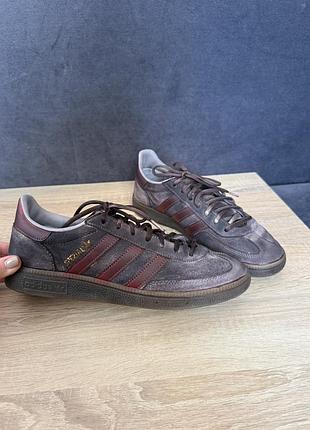 Кросівки чоловічі adidas spezial vintage коричневі
