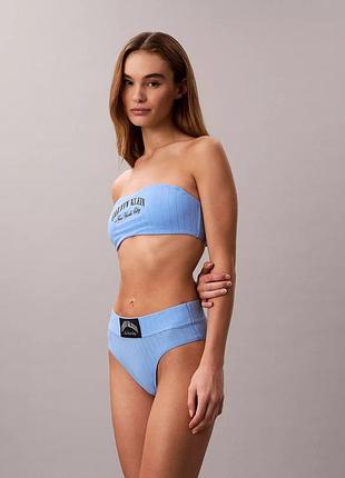 Бралетт-бандо calvin klein в рубчик 4