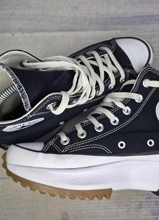Высокие converse run star hike canvas platfor