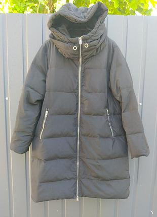 Натуральний пуховик zara