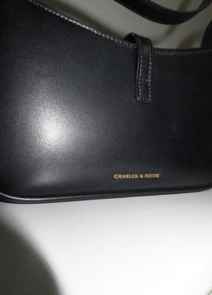 Сумка charles & keith чорна 4
