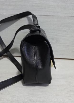 Шкіряна крос боді сумка lacoste, оригінал 4