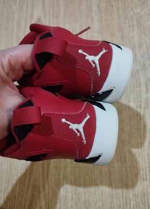 Кожаные хайтопы jordan высокие кроссовки 6
