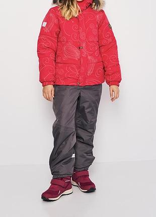 Зимовий комбінезон для дівчинки lenne cold червоний