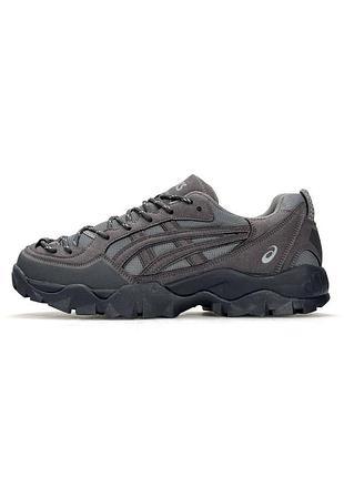 Кросівки asics gel pickax grey