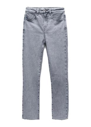 Джинси zara / сірі джинси