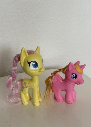 Игрушки фигурки little pony (летл пони) и единорог (hasbro + win goal)