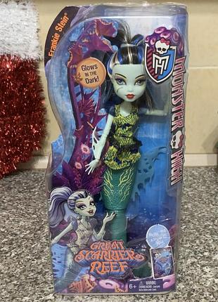 Лялька френкі штейн русалка великий риф monster high 2015рік оригінал