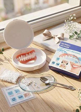 Знімні вініри perfect smile veneers, вініри для зубів, накладні зуби, накладки для зубів