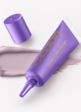 Жидкие матовые тени для век kiko milano club k colour up liquid eyeshadow - 08 fomo flick - сиреневые (000071-08)