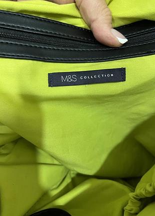 Сумка шопер m&s collection, б/у 8