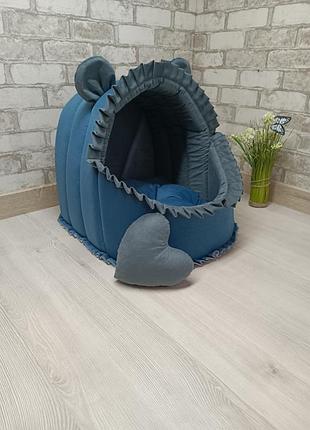 Дом "корзина", спальное место, лежанка для животных (собак, котиков)