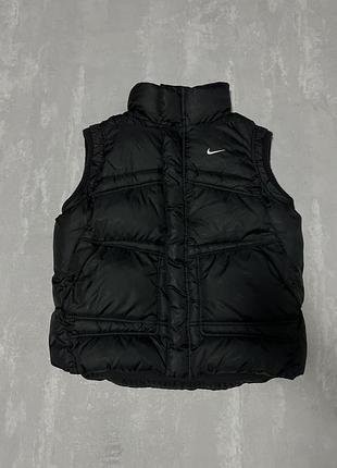 Жилетка nike / безрукавка nike / nike vintage / nike / жилетка nike vintage / вінтажна жилетка найк / найк / жилет nike / пухова жилетка nike / пухан