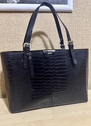 Сумка-тоут paul costelloe, натуральна шкіра