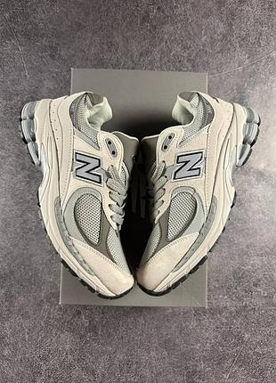 New balance 2002r beige grey white