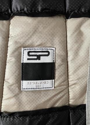 Куртка жіноча sportalm authentic бежева з чорними смугами