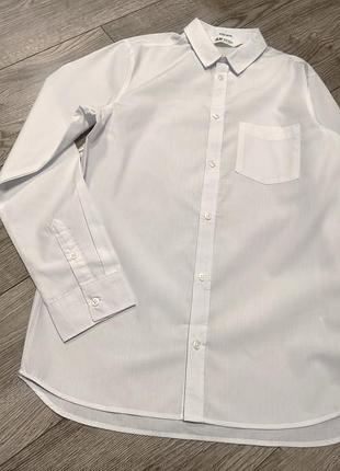Белая рубашка h&amp;m 170 2