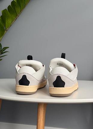 Кросівки lanvin curb sneakers white 6
