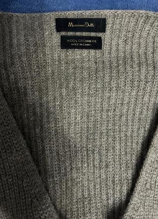 Свитер massimo dutti вовна кашемір 3