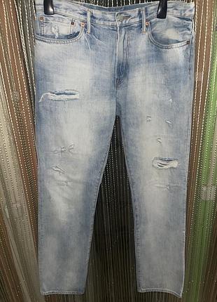 Чоловічі джинси gap 1969 straight (brooklyn bleach)