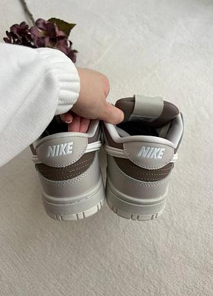 Nike dunk brown grey gore-tex termo 10