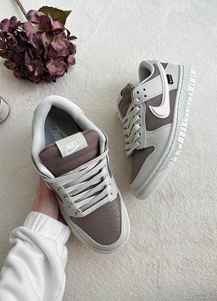 Nike dunk brown grey gore-tex termo 6