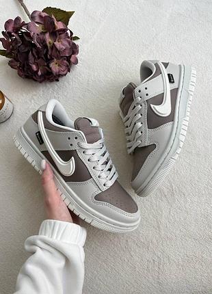 Nike dunk brown grey gore-tex termo 2