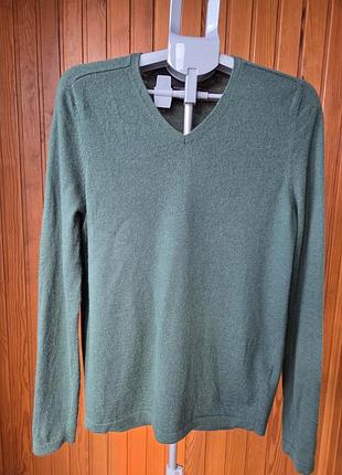 Мужской свитер bäumler из 100% мериносовой шерсти, m