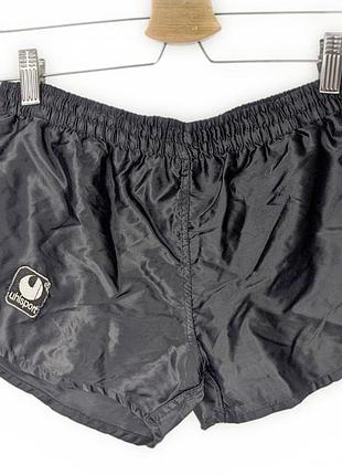 Спортивные шорты uhlsport размер 3 (xs / 44) винтажные черные, отличный