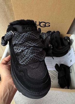Уггі жіночі ugg lowmel чорні 2