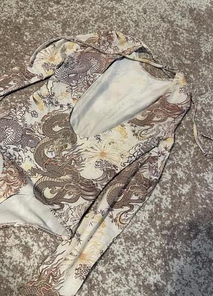 Боді bershka s розмір з принтом 2