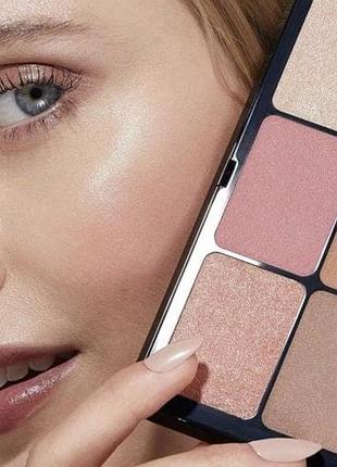 Палетка для обличчя kiko milano irresistible total look face powder palette 01 light-medium 15 г