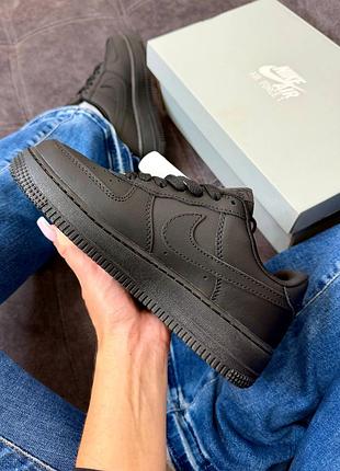 Nike air force 1 low black 2