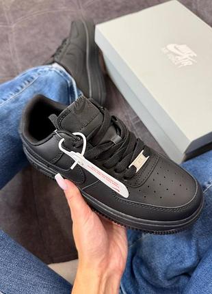 Nike air force 1 low black 7