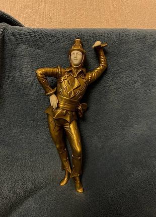 Фигурка танцующий арлекино в стиле art deco