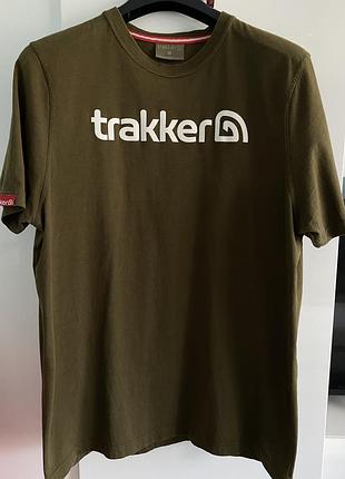 Фірмова рибальська футболка trakker logo t-shirt